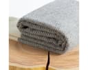 MoST Blankets Wolldecke grau 100 % Wolle Wohndecke Bild 2