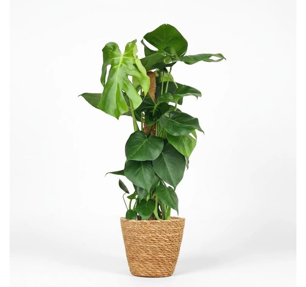 Florora Zimmerpflanze Monstera Deliciosa 90 cm Grün - Bild 2