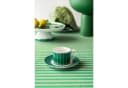 PiP Studio Espressotasse mit Untertasse Emerald Grün Love Birds Stripes Bild 1
