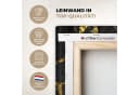 OneMillionCanvasses® Leinwandbild Panorama Marmor Gold Schwarz Fotodruck Bild 3