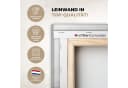 OneMillionCanvasses® Leinwandbild Marmor Grau/Weiß Panorama Bild 3