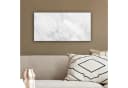 OneMillionCanvasses® Leinwandbild Marmor Grau/Weiß Panorama Bild 4