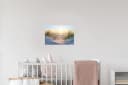 MuchoWow Wandsticker Strand - Sonne - Düne - Gras - Sand - Horizont (1 St) Bild 5