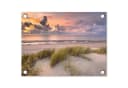 OnlyWow Gartenposter Sonnenuntergang Strand PVC Bild 2