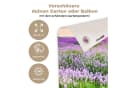 OnlyWow Gartenposter Lavendel Lila Blumen PVC Wetterfest Bild 3