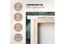 OneMillionCanvasses® Leinwandbild Tropische Blätter Grün Bild 3
