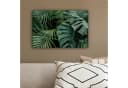 OneMillionCanvasses® Leinwandbild Tropische Blätter Grün Bild 4