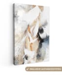 OneMillionCanvasses® Leinwandbild Abstrakt Gold Luxe Design Fotodruck 20x30 cm Bild 2