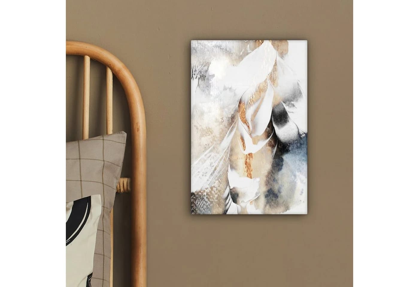 OneMillionCanvasses® Leinwandbild Abstrakt Gold Luxe Design Fotodruck 20x30 cm - Bild 4