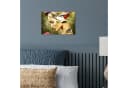 MuchoWow Poster Frau mit Kopftuch und bunten Blumen Bild 4