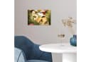 MuchoWow Poster Frau mit Kopftuch und bunten Blumen Bild 5