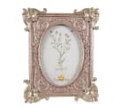 Clayre & Eef Bilderrahmen Barock Pastell Silber Rosa 10x15 Bild 2