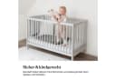 Ehrenkind Babybett PUR Massivholz mit Matratze Grau Bild 1