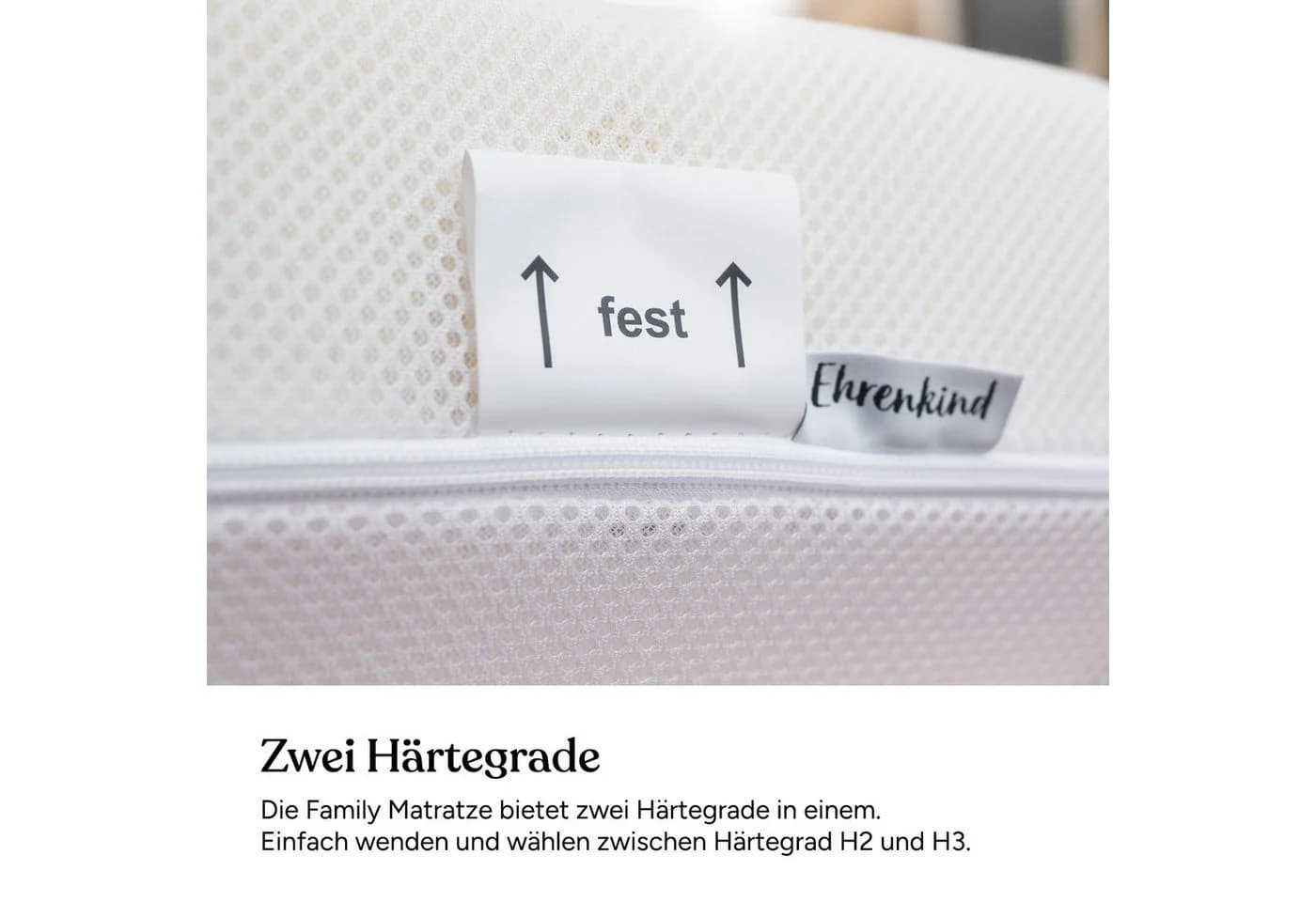 Ehrenkind Family Matratze Wendbar 2 Härtegrade 7 Zonen - Bild 5