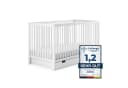 Ehrenkind Babybett PUR Massivholz Weiß 9-fach höhenverstellbar Bild 2