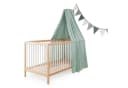 Ehrenkind Babybett-Baldachin & Wimpelkette Set Bild 2