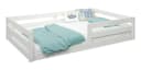 Ehrenkind Bodenbett Sona Weiß Massivholz Rausfallschutz Bild 2
