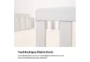 Ehrenkind Kinderbett Lille Bodenbett Weiß Massivholz Rausfallschutz Bild 5