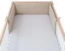 Ehrenkind Bettumrandung Babybett Bio-Baumwolle Beige Bild 2