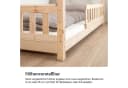 Ehrenkind Hausbett Lille Kiefernholz Stauraum Rausfallschutz Bild 5