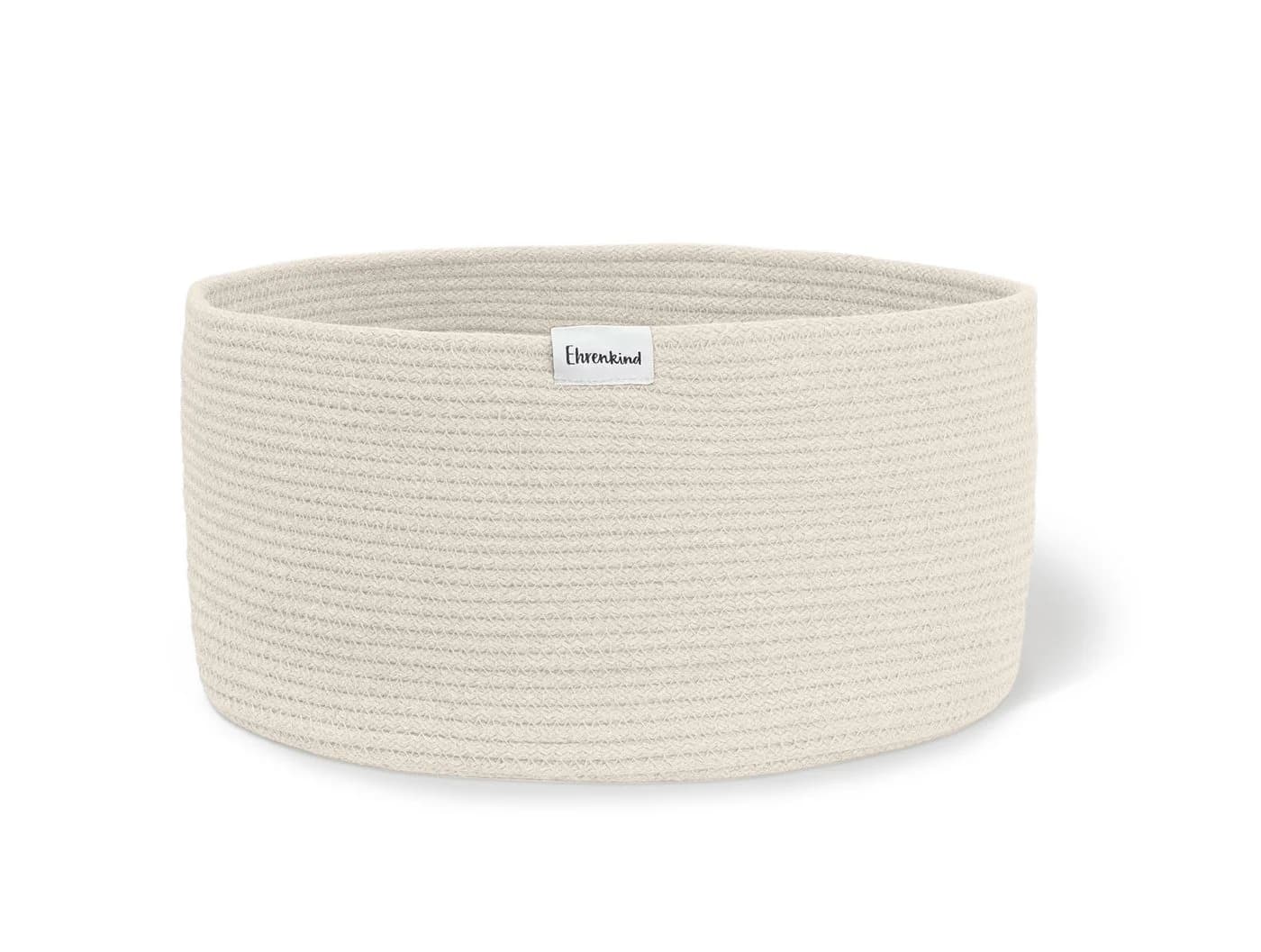 Ehrenkind Aufbewahrungskorb Spielzeugkorb Beige/Natur/Grau - Bild 2