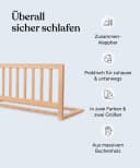 Ehrenkind Bettschutzgitter Rausfallschutz Buche Massivholz Bild 3