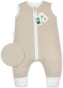 Ehrenkind Babyschlafsack mit Füßen 2.5 TOG Bio-Baumwolle Ganzjahr Beige Bild 2