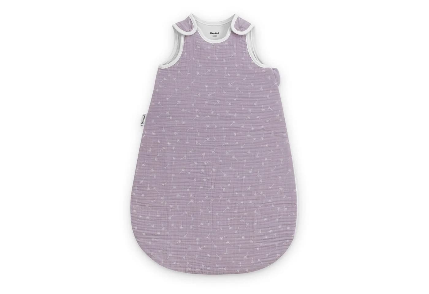 Ehrenkind Babyschlafsack Sommer Rund Musselin 100% Bio-Baumwolle Violett - Bild 2