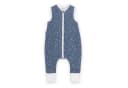 Ehrenkind Babyschlafsack Musselin 1.0 TOG mit Beinen Bio-Baumwolle Blau Bild 2
