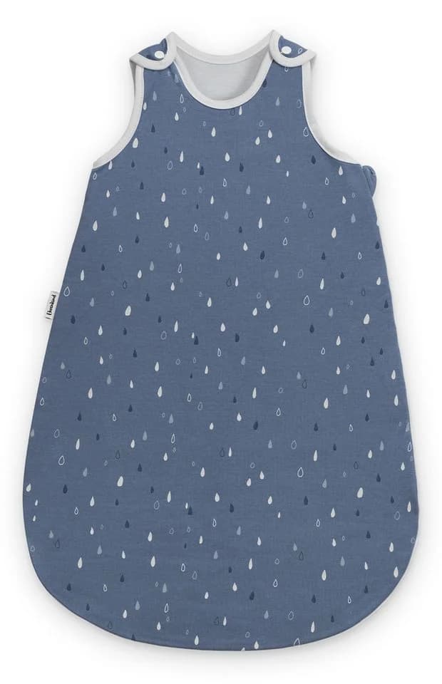 Ehrenkind Babyschlafsack Sommer Rund Bio-Baumwolle 1.0 TOG Jeansblau - Bild 2