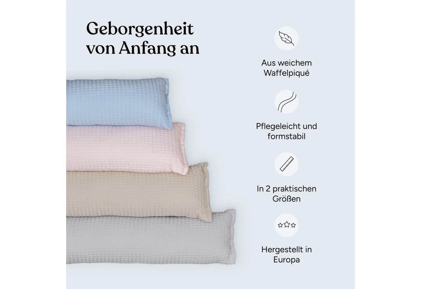 Ehrenkind Bettschlange Bio-Baumwolle Kuschelschlange - Bild 3