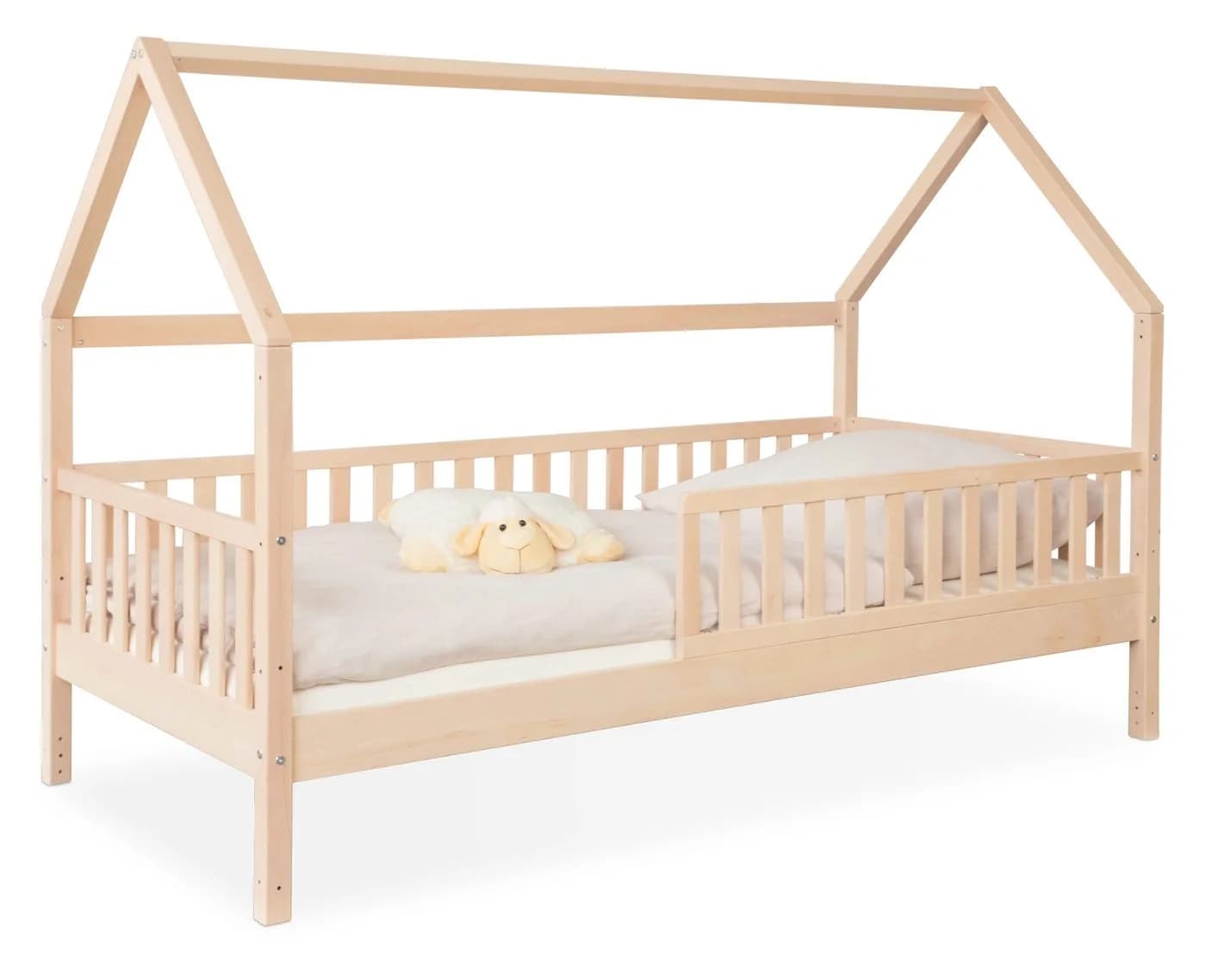 Ehrenkind Hausbett Livo Massivholz Montessori Bett höhenverstellbar - Bild 2
