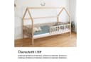 Ehrenkind Hausbett Livo Massivholz Montessori Bett höhenverstellbar Bild 4