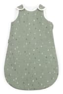 Ehrenkind Babyschlafsack Musselin Ganzjahresschlafsack Rund 2.5 TOG Jade Tropfen Bild 2