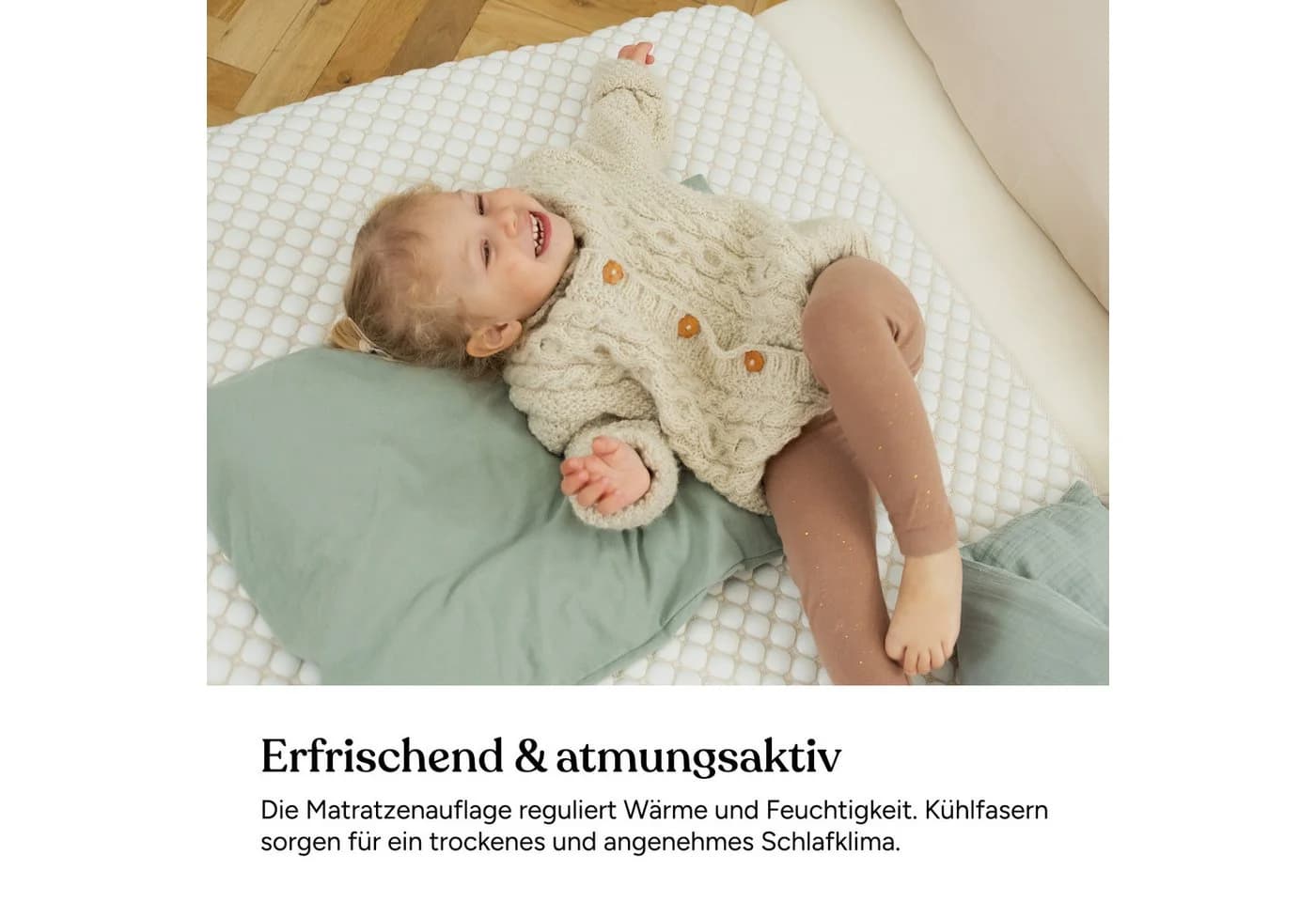 Ehrenkind Matratzenauflage kühlend mit Kühltechnologie - Bild 4