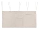 Ehrenkind Hängeaufbewahrung Bett Organizer Beige Bio-Musselin Bild 2