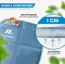 Nordmut Thermositzkissen Ylläs Blau Faltbar & Wasserabweisend Bild 3