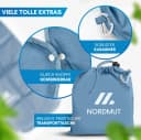 Nordmut Thermositzkissen Ylläs Blau Faltbar & Wasserabweisend Bild 4
