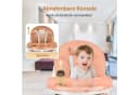 TWINKY Kinderstuhl 3 in 1 Baby Hochstuhl Rosa Kunstleder Bild 3