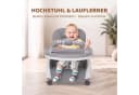 TWINKY Kinderklappstuhl Grau Silber 3-in-1 Hochstuhl Bild 1