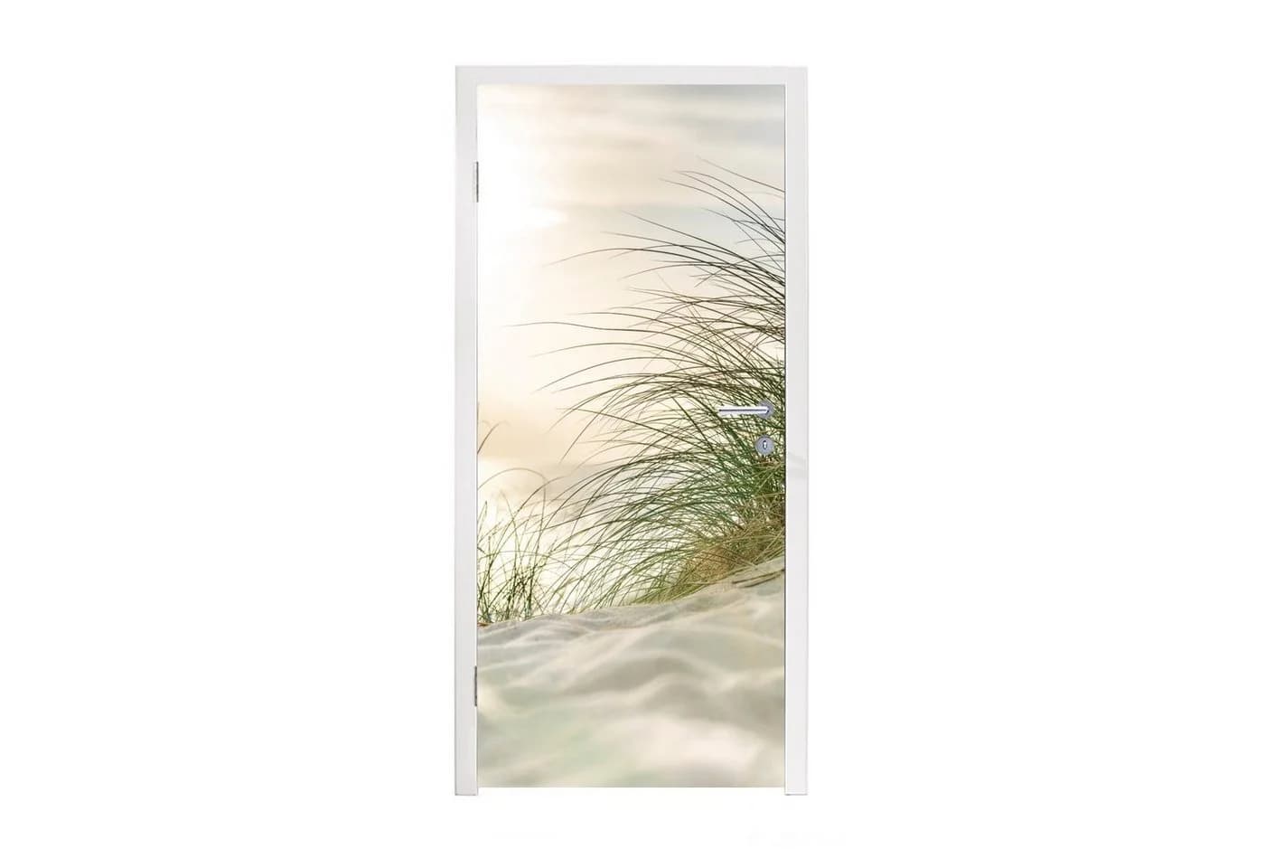 MuchoWow Türtapete Dünen - Selbstklebend - Bunt - Modern - Bild 2