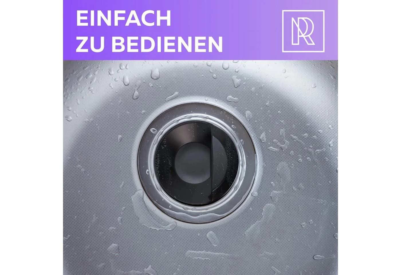 M. Rosenfeld Universal Waschbeckenstöpsel und Abflussstopfen für Küchenspülen - Bild 4