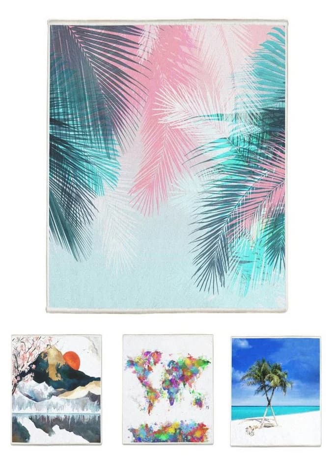 Arteneur Badematte rutschhemmend Polyester Digitaldruckdesign - Bild 2