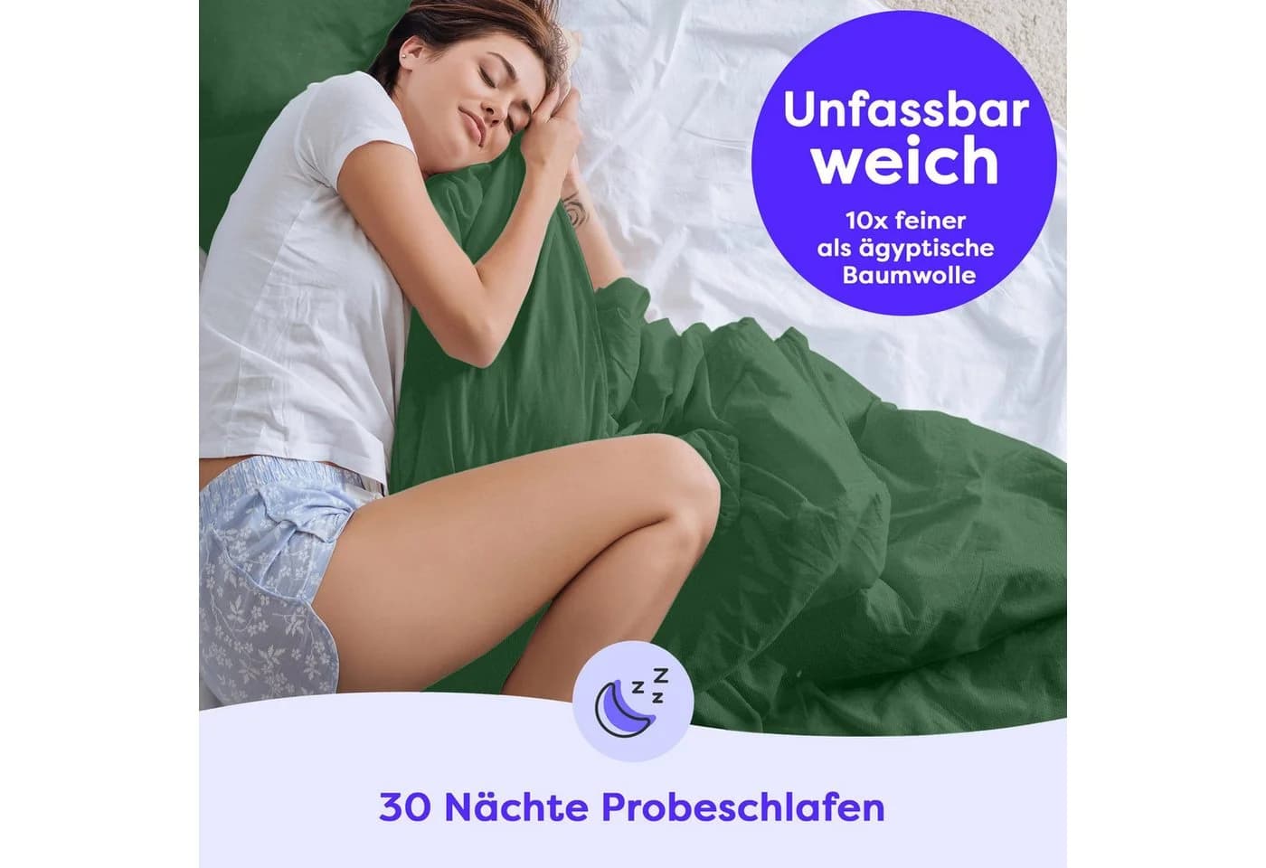 Wolkenfeld Kissenbezug Mikrofaser Allergiker Kopfkissenbezug