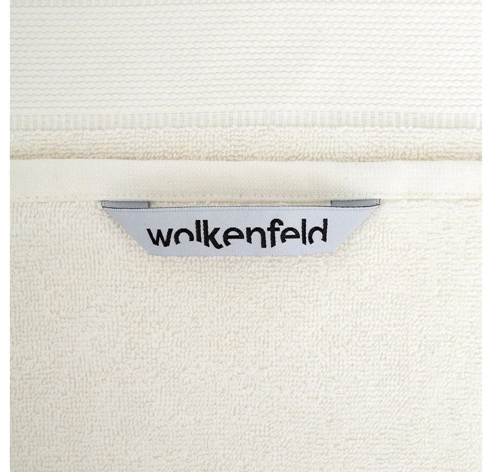 WOLKENFELD Gästehandtücher Premium Baumwolle 3er Set