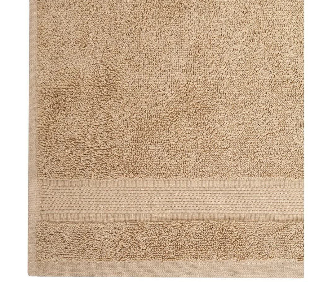 Wolkenfeld Handtuch Set Premium Low-Twist Baumwolle 550 g/m² 6-tlg. Beige - Bild 4