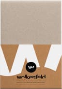 Wolkenfeld Spannbettlaken Flanell 100% Baumwolle Beige Bild 2
