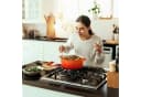 KLAMER Gusseisenbräter 5L Emaille Orange 25cm Bild 1