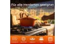 KLAMER Gusseisenbräter 5L Emaille Orange 25cm Bild 3