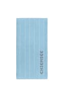 Chiemsee Strandtuch Badetuch 90x180cm 100% Baumwolle Velours hellblau Bild 2